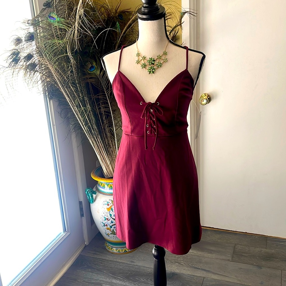 Beautiful red dress